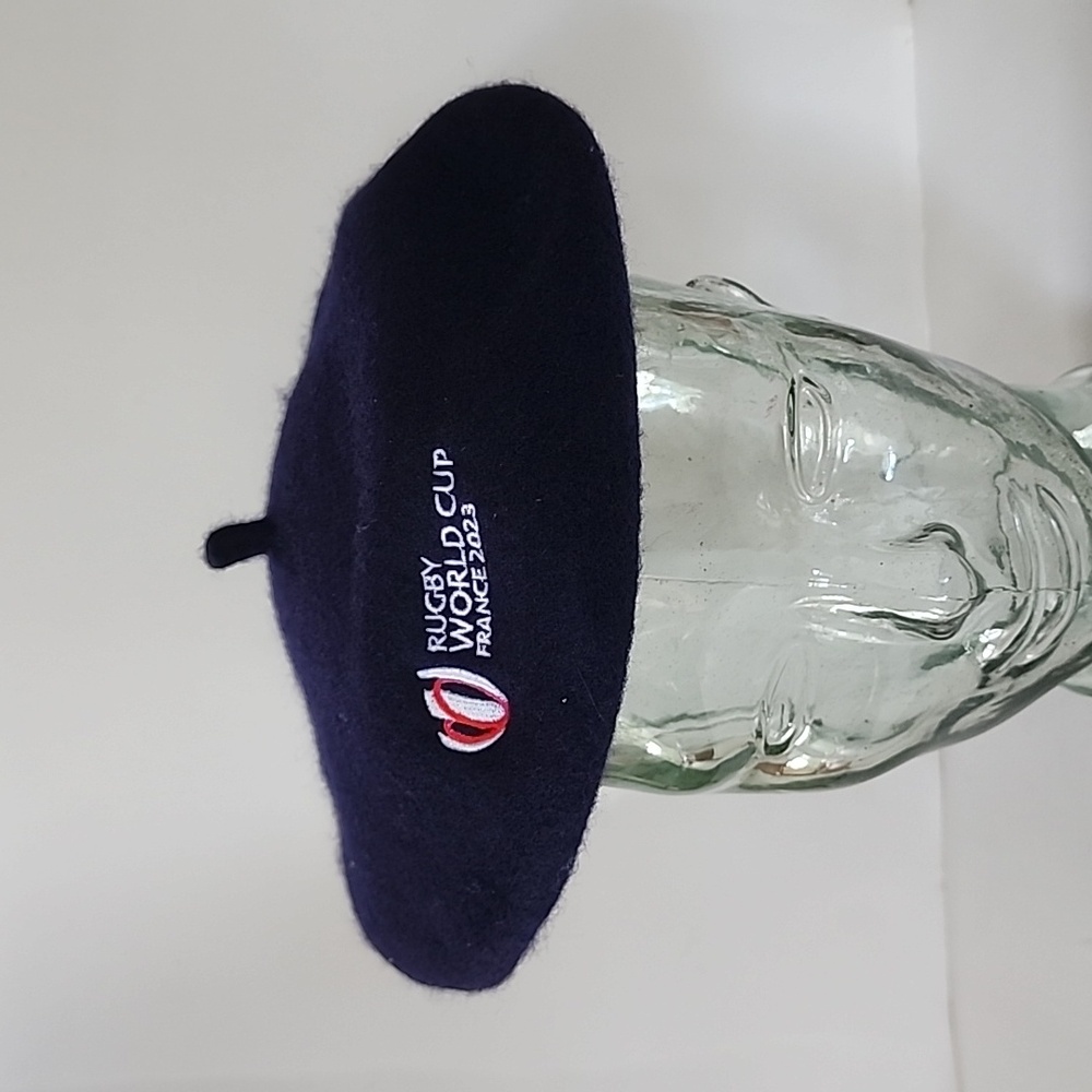 Rugby World Cup France 2023 Beret Navy Blue One size Fits All